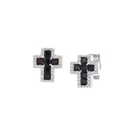 Orecchini Amen Donna Croci in Argento Zircone ECRREBBNZ - ECRREBBNZ